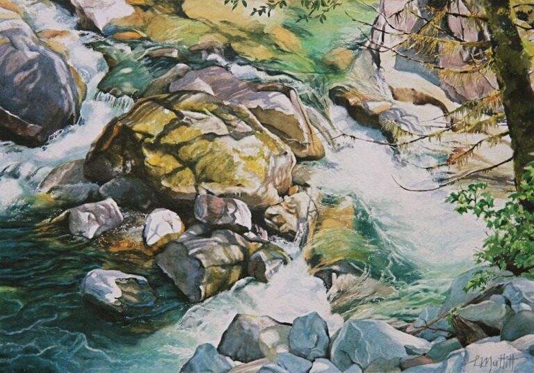 River Welcomes the Morning Sun