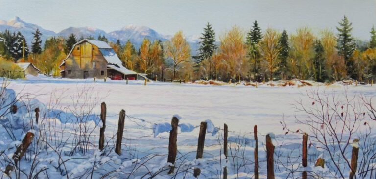 Farmland Winter Beauty