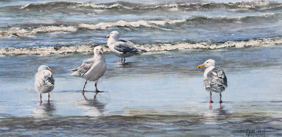 Wading for the Right Moment by Linda Muttitt